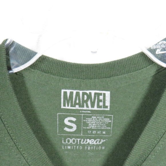 Marvel Comics Loot Crate Men's S Incredible Hulk Limited Edition Green Tee - Picture 3 of 5